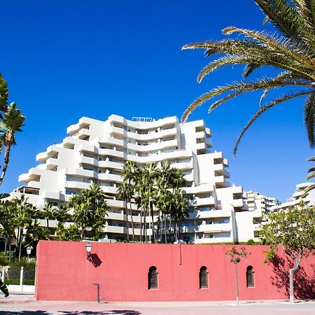 Benal Beach Suite Ii, Estudio Con Parque Acuatico Y Vistas Al Mar. Benalmádena Exteriör bild