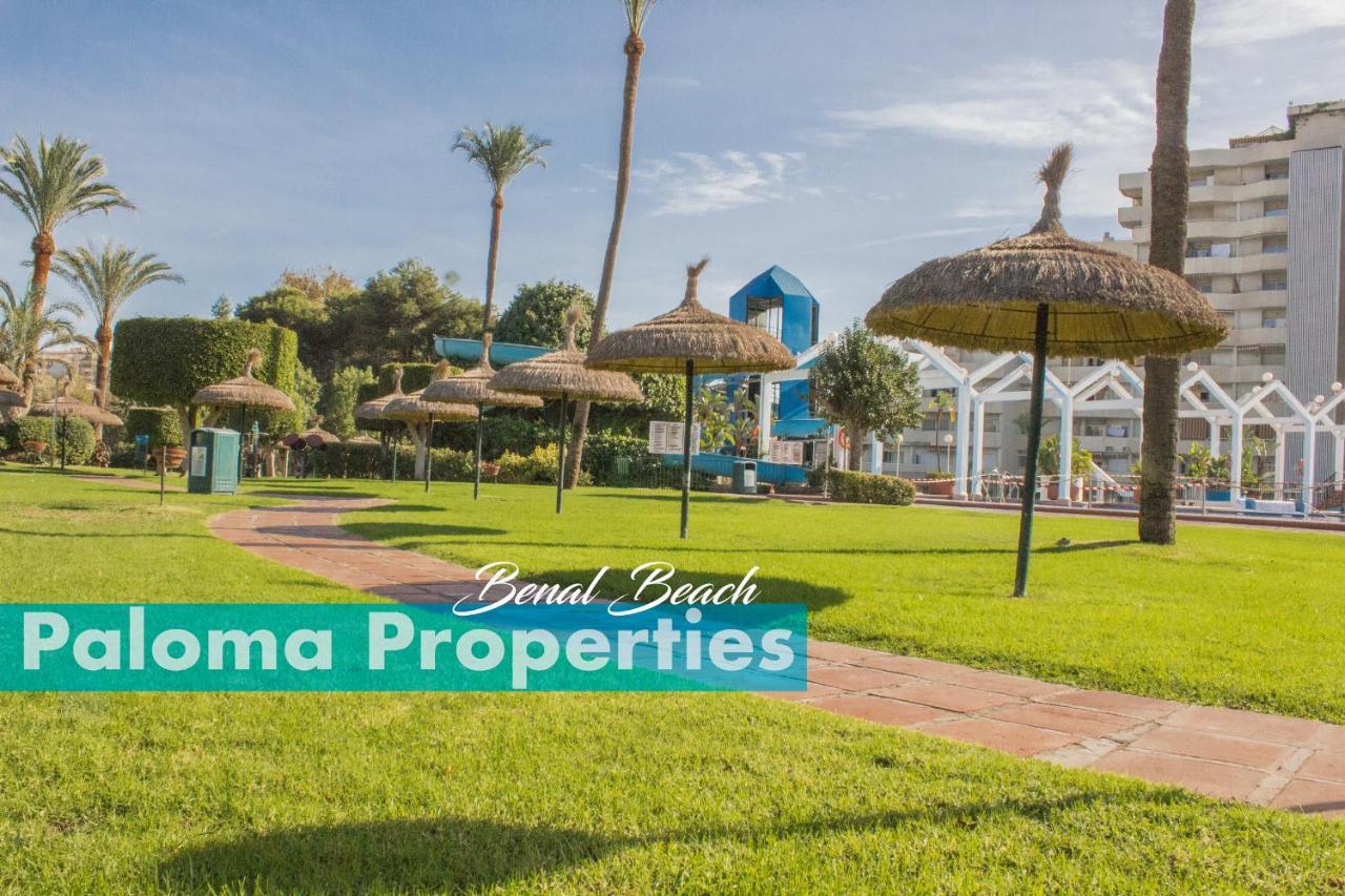Benal Beach Suite Ii, Estudio Con Parque Acuatico Y Vistas Al Mar. Benalmádena Exteriör bild