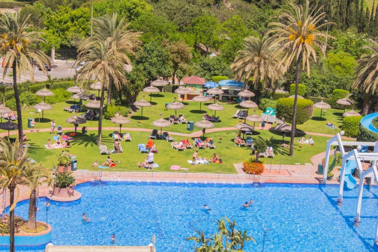 Benal Beach Suite Ii, Estudio Con Parque Acuatico Y Vistas Al Mar. Benalmádena Exteriör bild