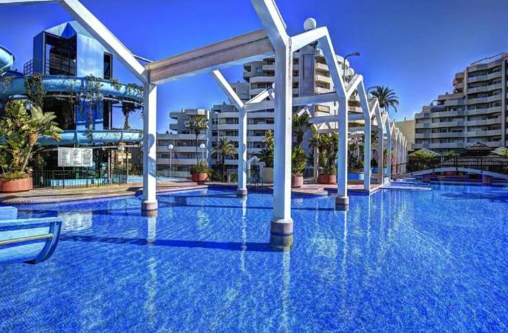 Benal Beach Suite Ii, Estudio Con Parque Acuatico Y Vistas Al Mar. Benalmádena Exteriör bild